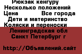 Рюкзак кенгуру 0 . Несколько положений › Цена ­ 1 000 - Все города Дети и материнство » Коляски и переноски   . Ленинградская обл.,Санкт-Петербург г.